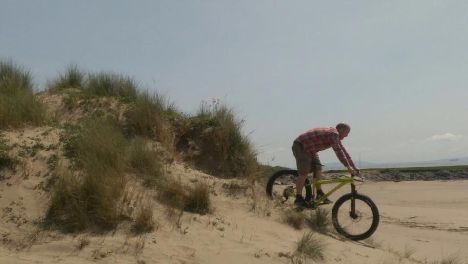 Cycling on the Sand Dunes