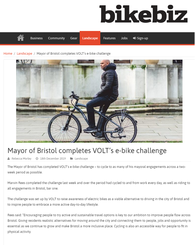 Bike Biz Preview Article