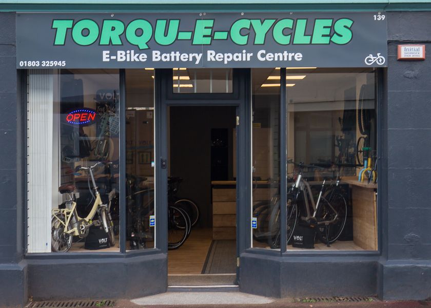 Torqu-E-Cycles showroom