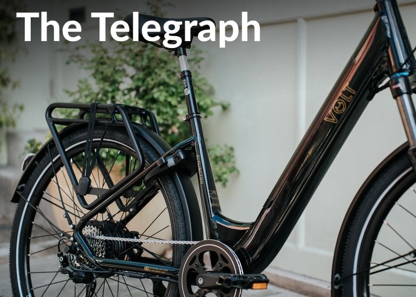 Telegraph Approved! VOLT Burlington Shines Best E-Bikes Guide