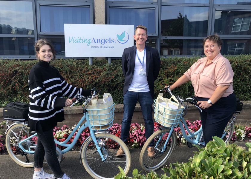 VOLT x Visiting Angels: Caring for Carers with Pedal Power