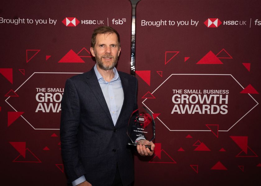 VOLT Wins Family Business Awards Regional Final at Prestigious HSBC Business Awards