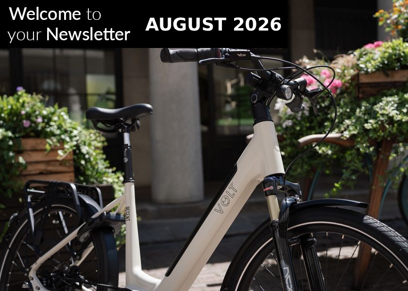August 2026 E-bike News from VOLT