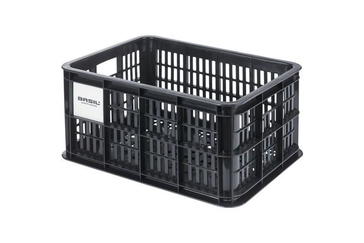 Basil Bike Crate Black