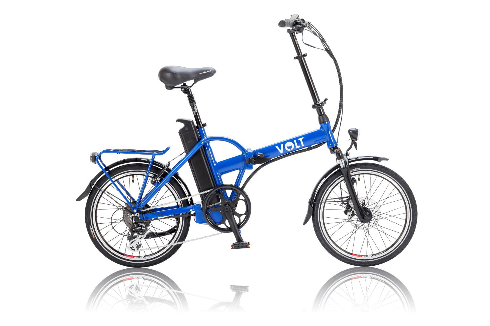 VOLT™ Metro Blue colour folding electric bike