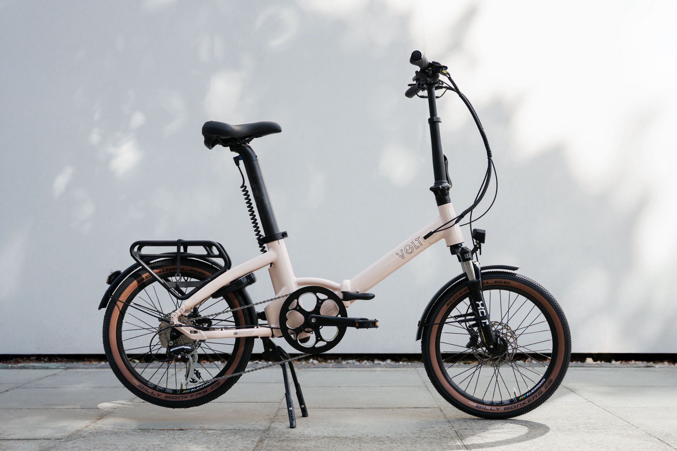 Volt Metro LS Folding E-bike studio photograph