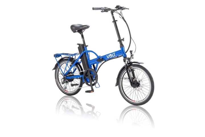 VOLT™ Metro Colour Folding Electric Bike in Blue