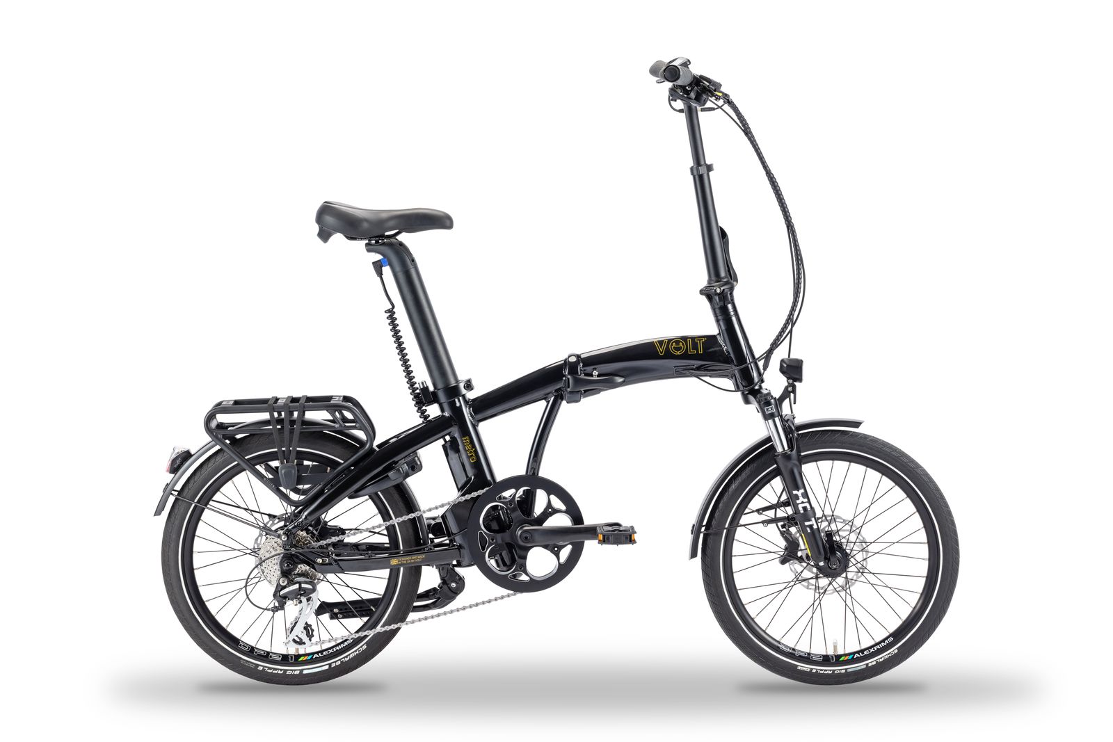 Volt Metro Folding E-bike studio photograph