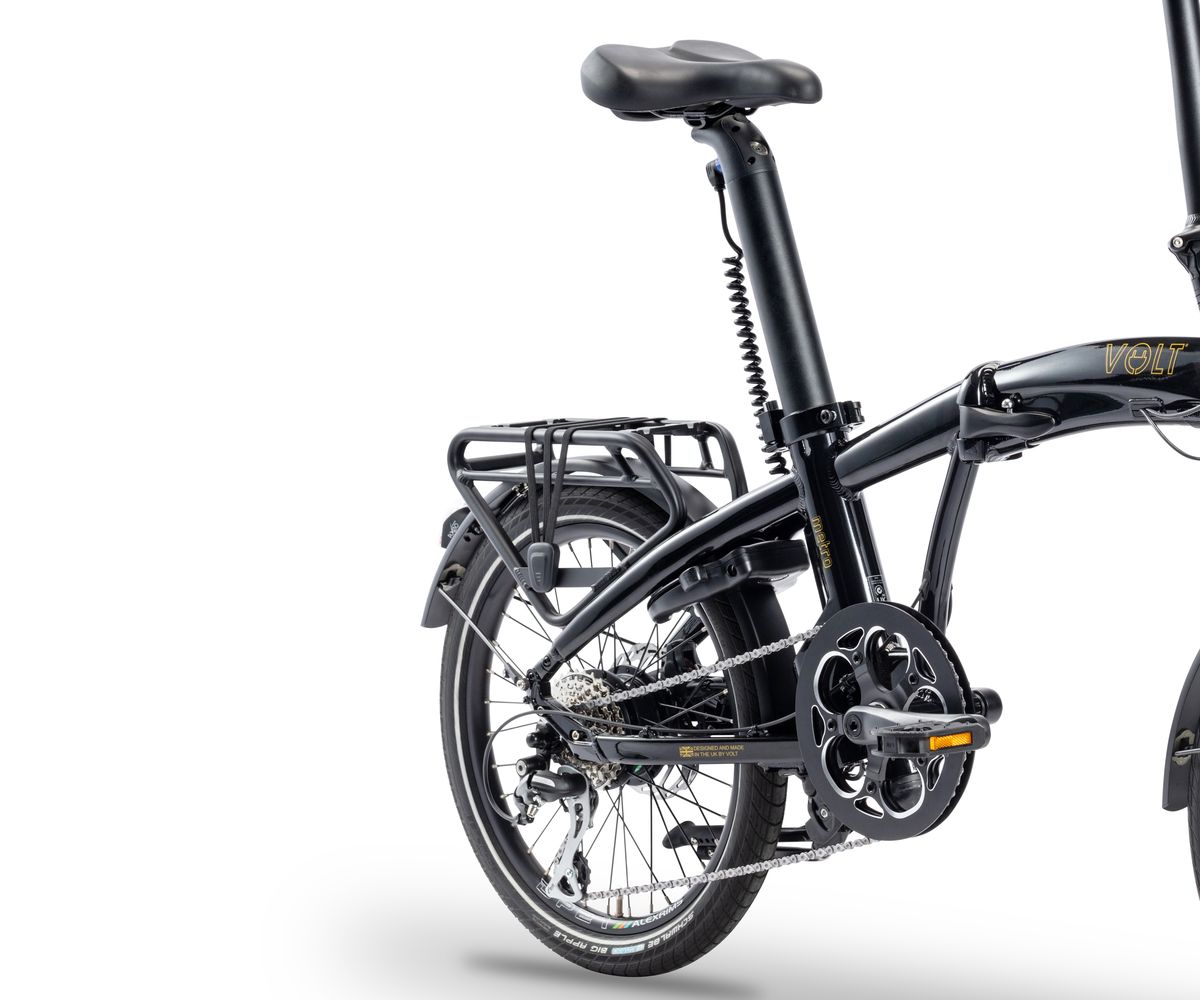 Volt Metro Folding E-bike studio photograph