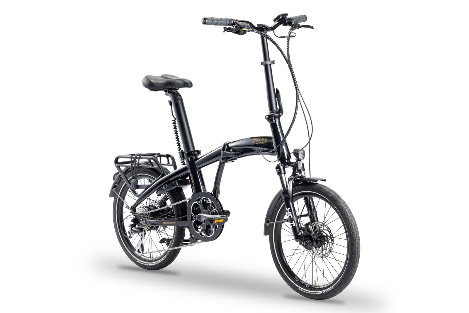 Volt Metro Folding E-bike studio photograph