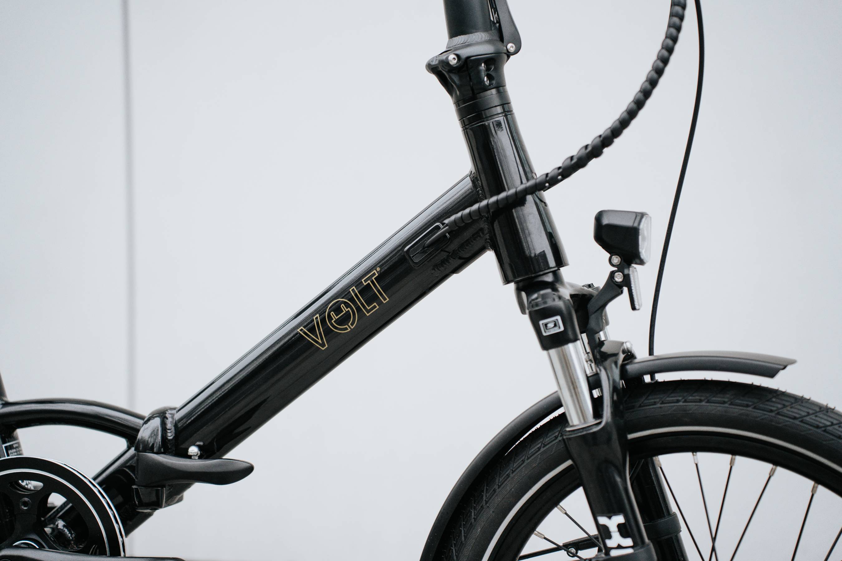 Volt Metro LS Black ebike close up