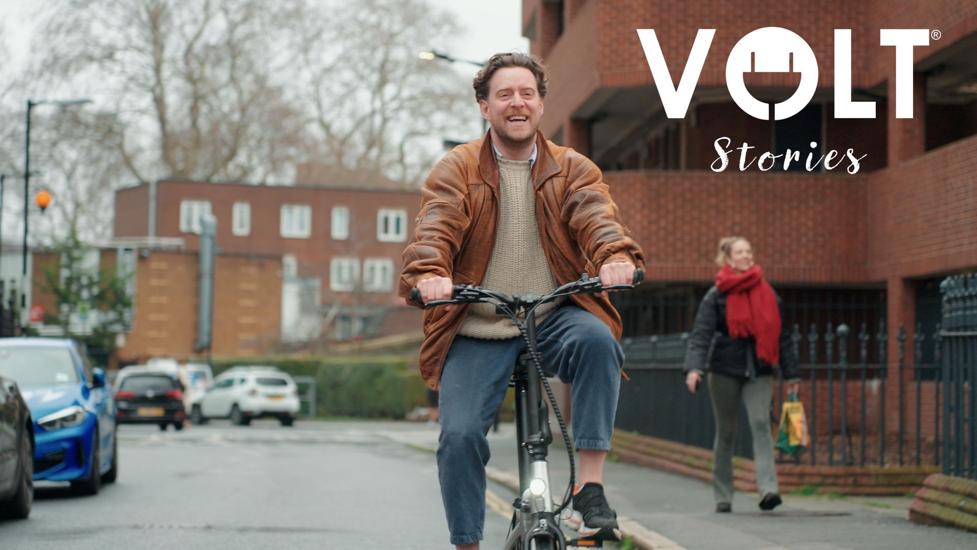 Chris on his Volt LITE electric bike