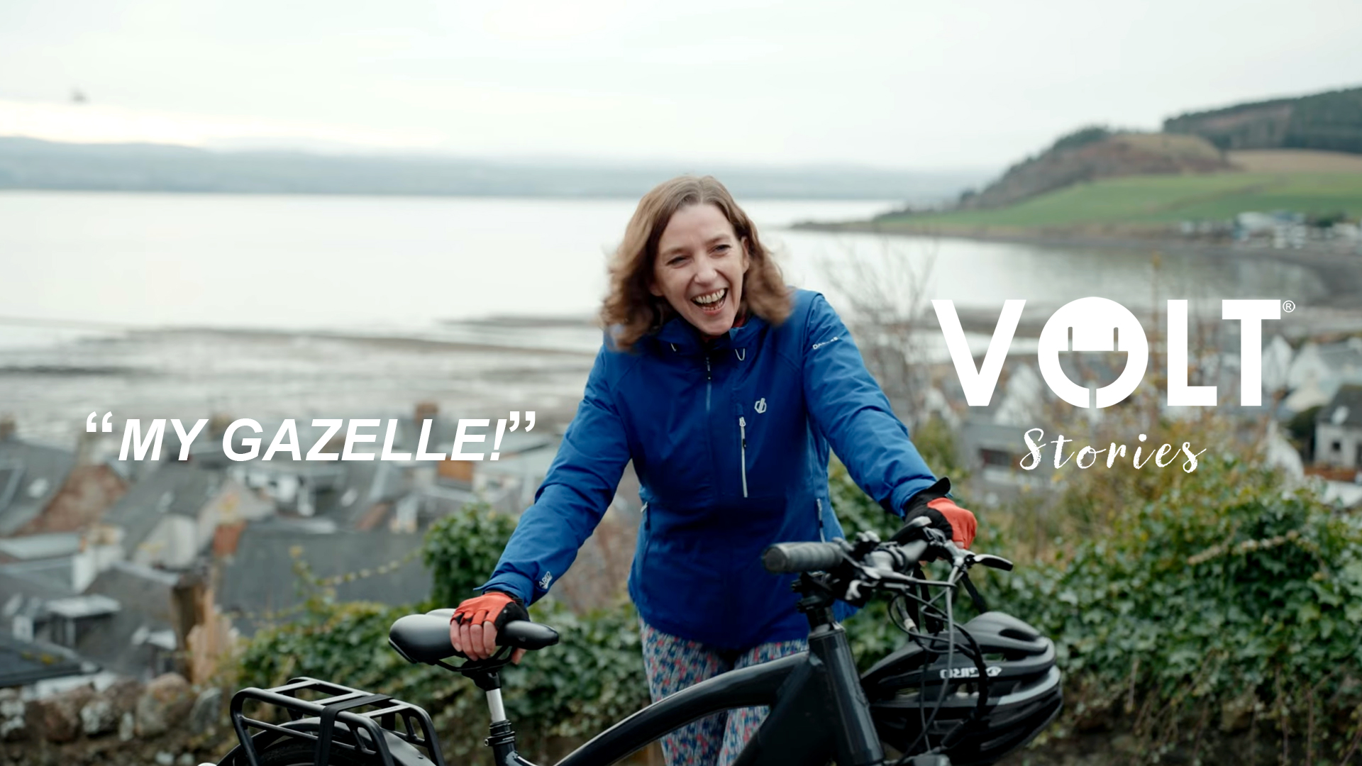 Dierdre on his Volt Pulse electric bike