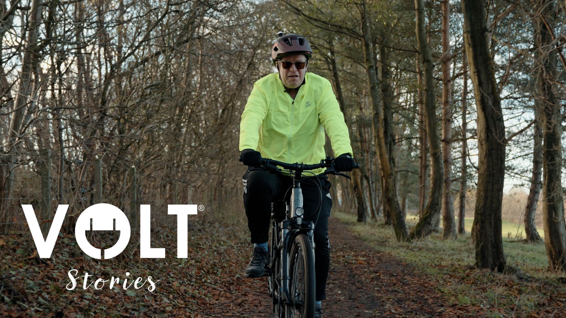 Douglas on his Volt Connect electric bike