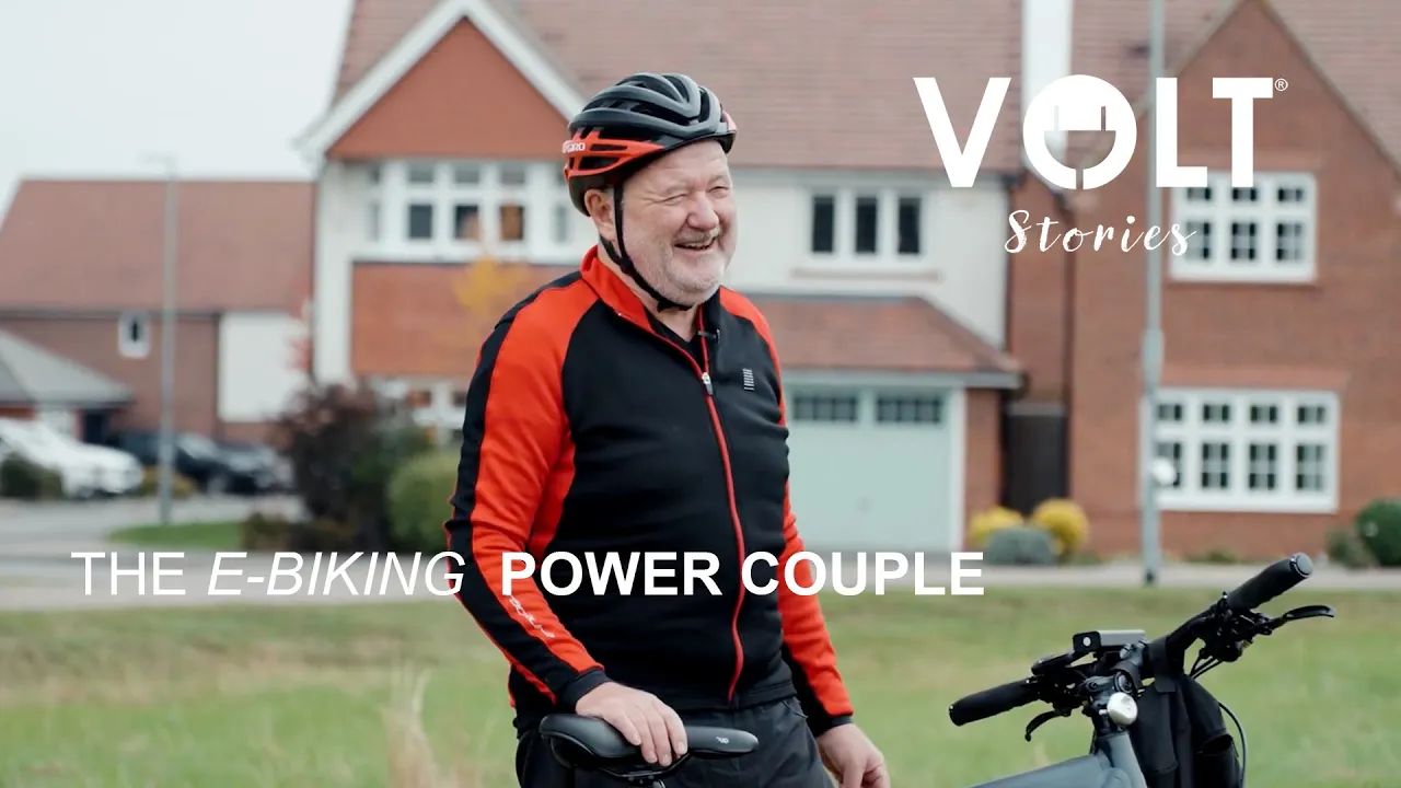 Stuart on his Volt Pulse electric bike