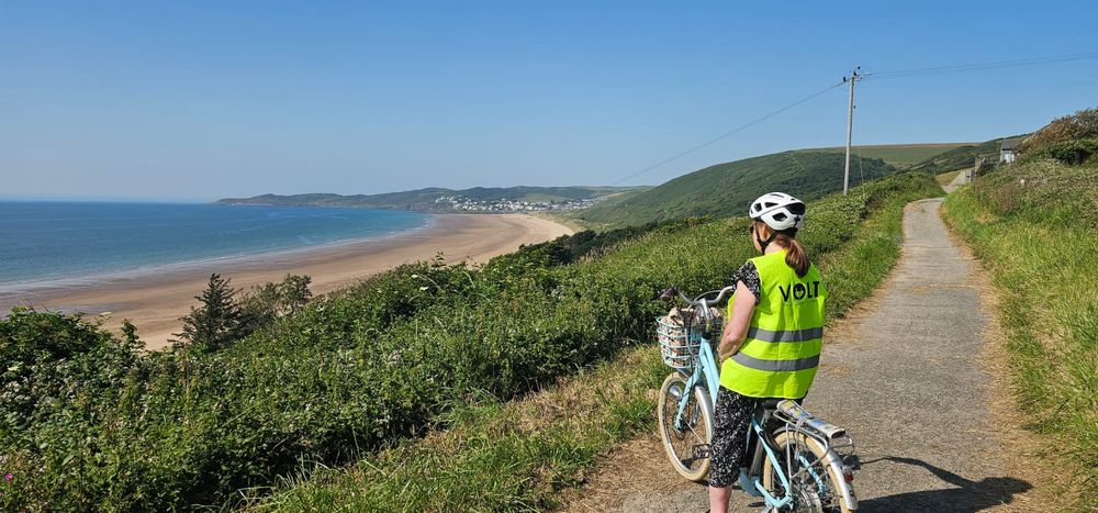 Croyde Bay to Woolacombe beach